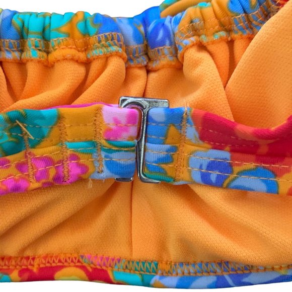 Xhilaration Juniors Tie-Front Tunneled Bralette Bikini Top Bathing Swim XS S M - Picture 6 of 11